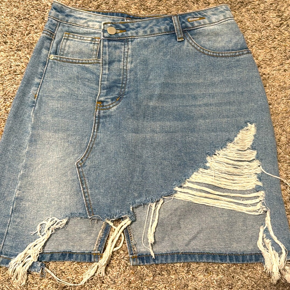 Zaful Denim Skirt